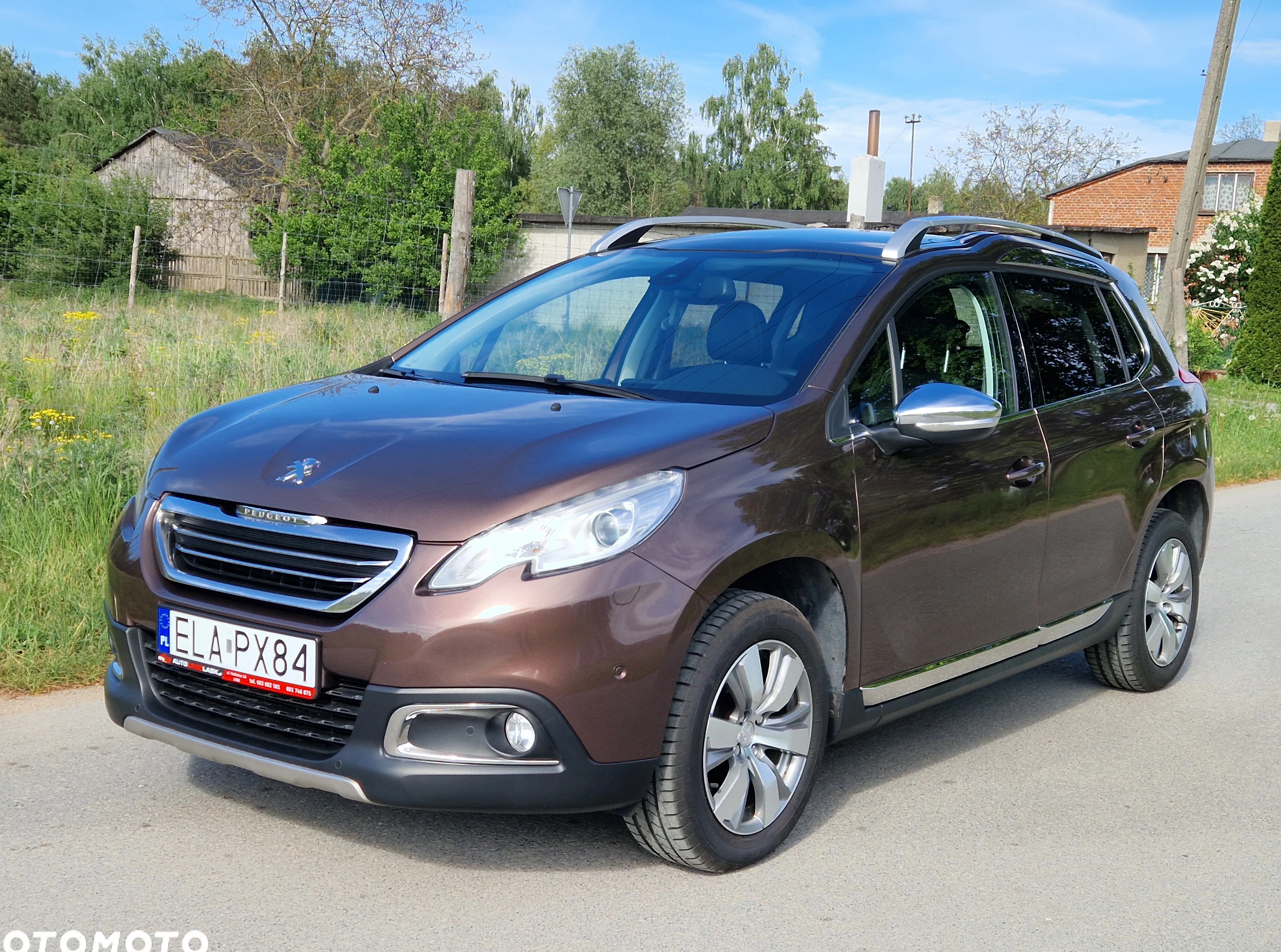 łódzkie Peugeot 2008 cena 39900 przebieg: 147000, rok produkcji 2013 z Łask